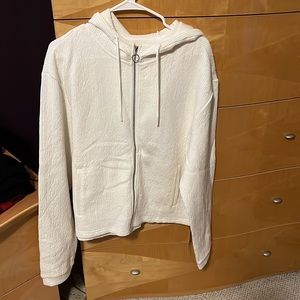 Zyia Gannett Peak White Crush Jacket w/ hood NWT